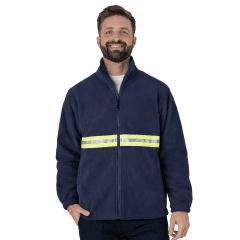 Campera Micropolar con Ref.