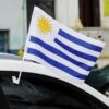 Bandera de Uruguay para Auto